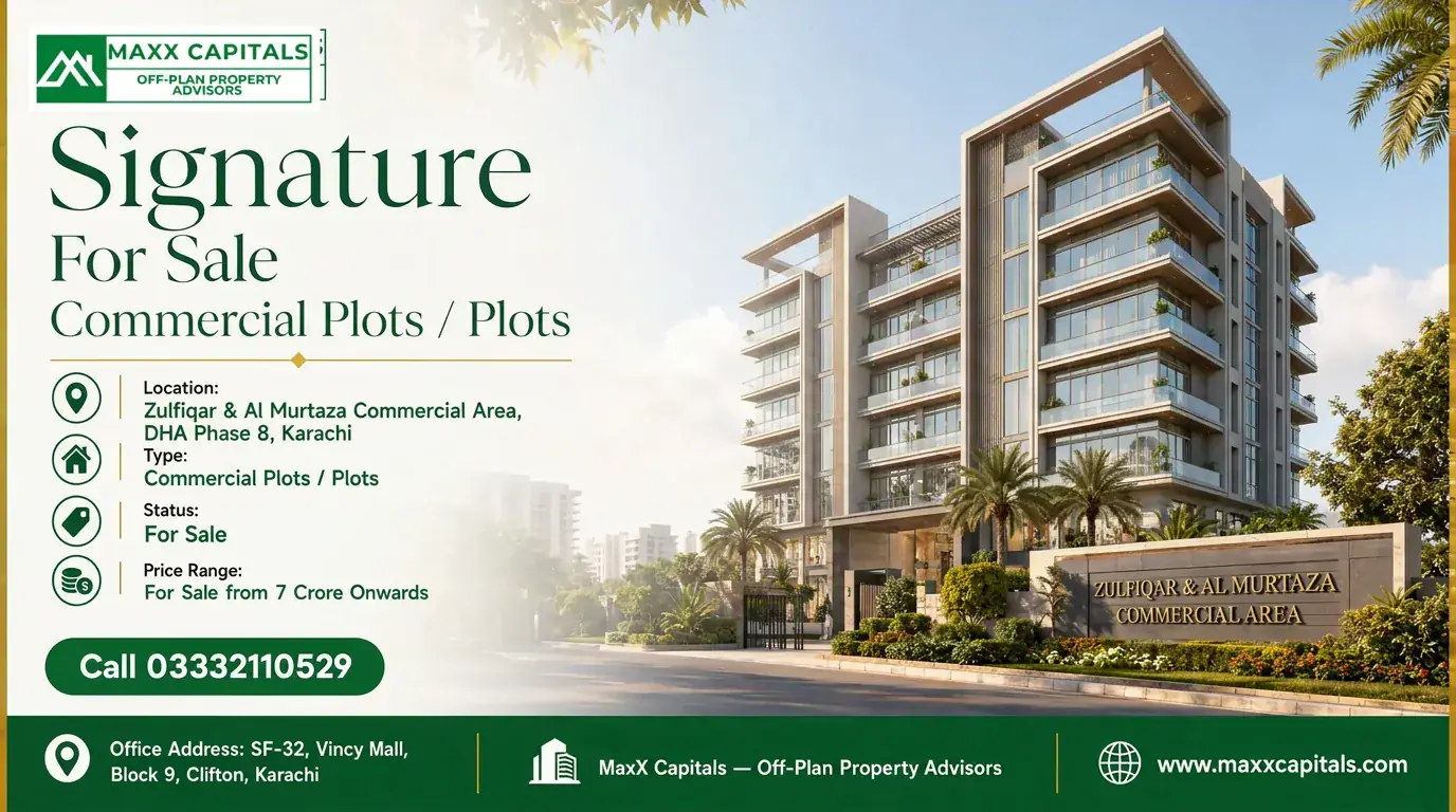 Zulfiqar & Al Murtaza Commercial Area location image