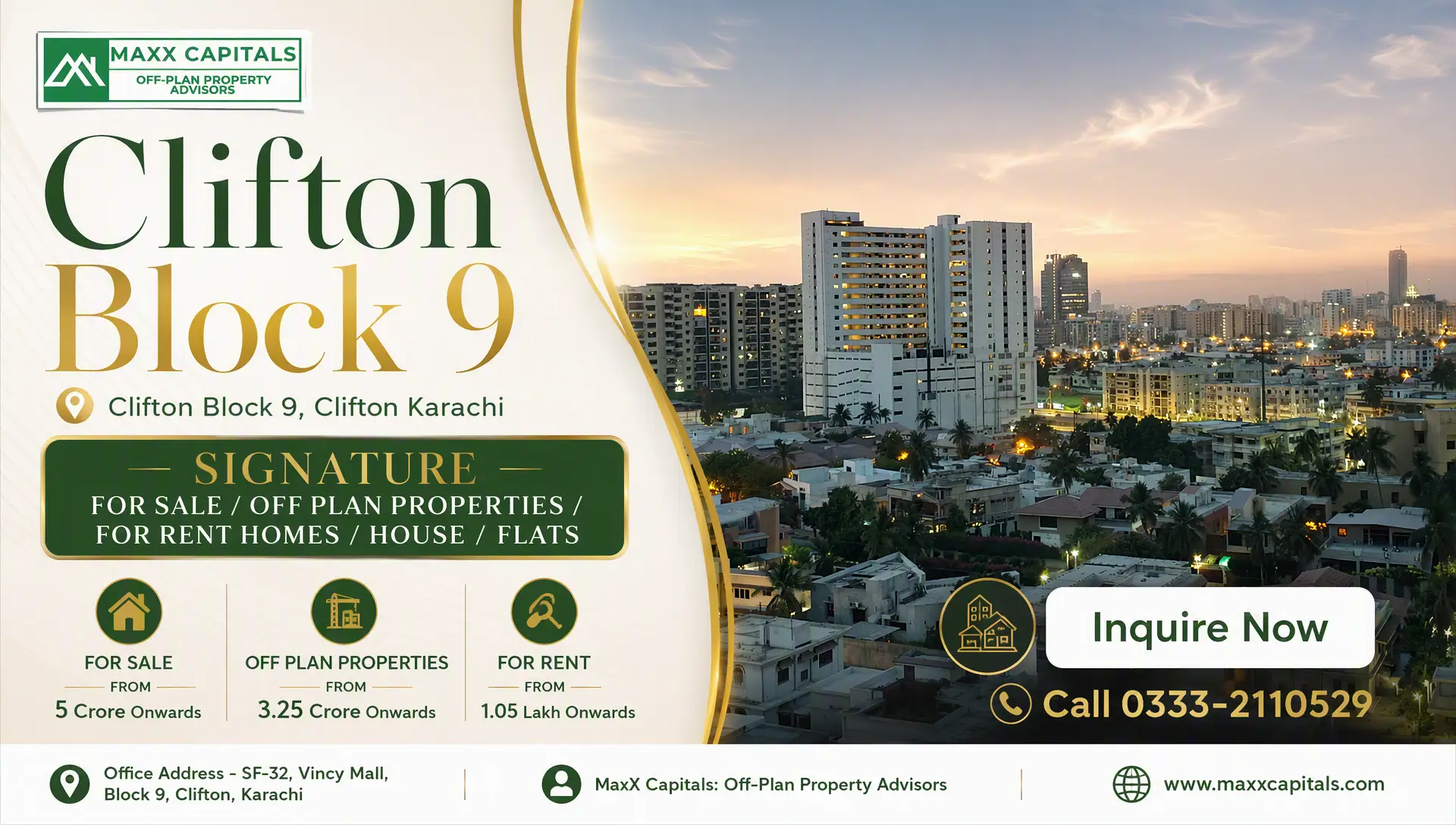 Clifton Block 9 location image