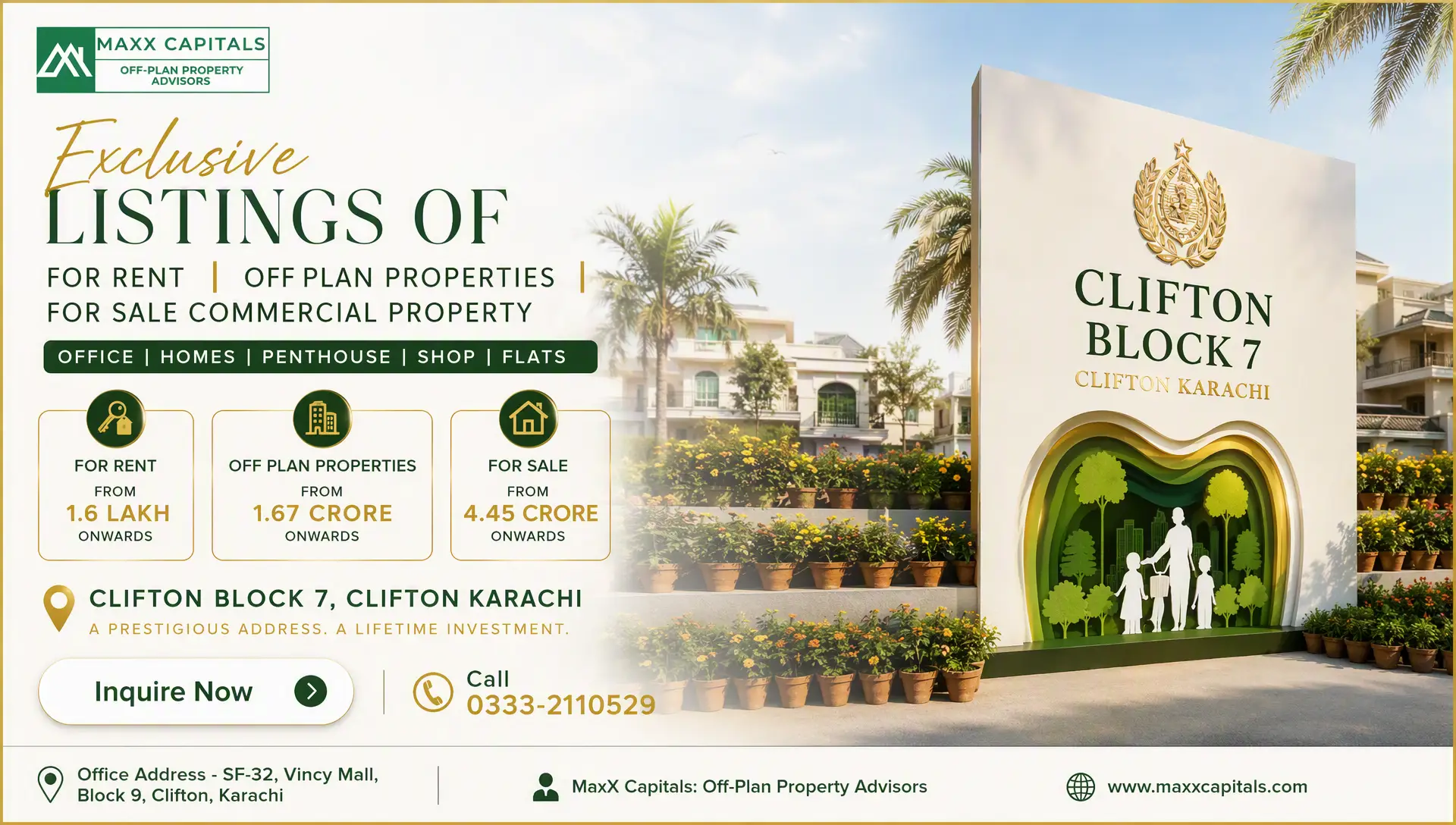 Clifton Block 7 location image