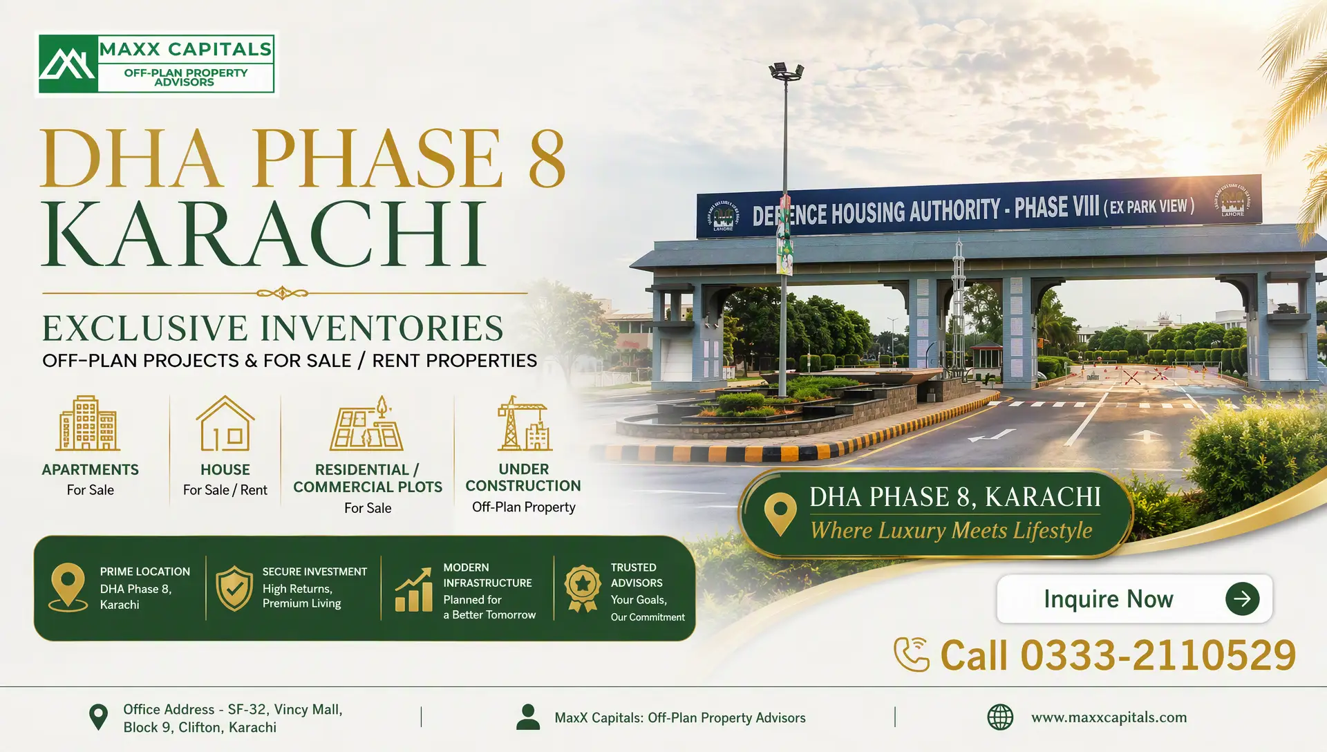 DHA Phase 8 location image